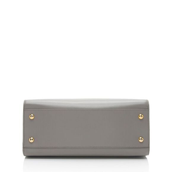 Saint Laurent Smooth Calfskin Baby Monogram Cabas Tote - Picture 4 of 15